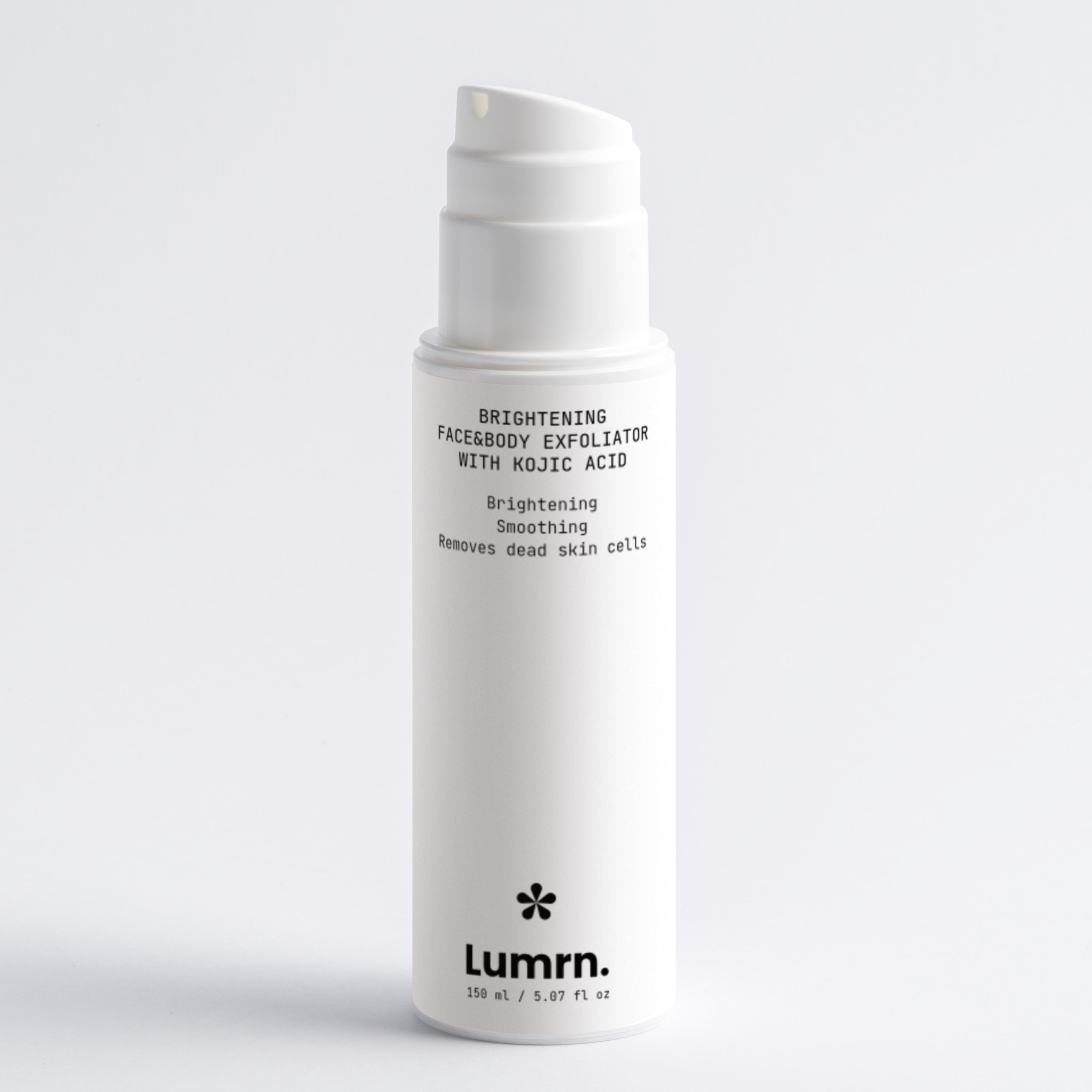 Lumrn.™ Brightening Face & Body Exfoliator with Kojic Acid