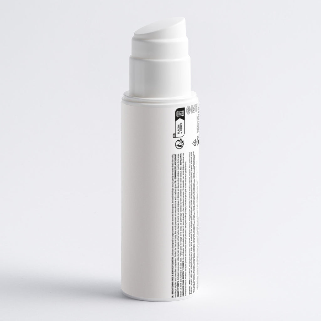 Lumrn.™ Brightening Face & Body Exfoliator with Kojic Acid